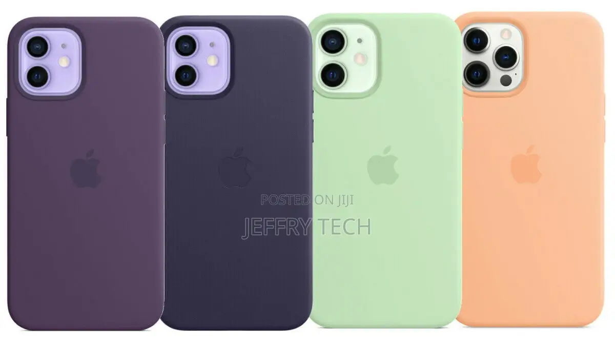 Apple Silicone Magsafe Case Cover for iPhone 12 / 12 Pro
