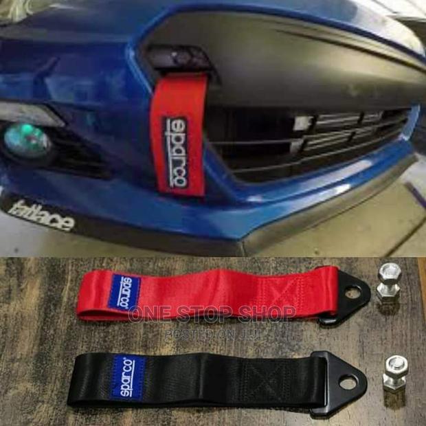 Sparco Branded Colored Tow Hook