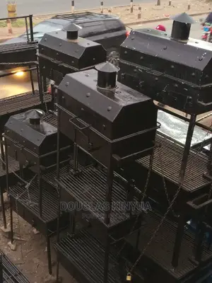 Closed Barbeque Meat Grill