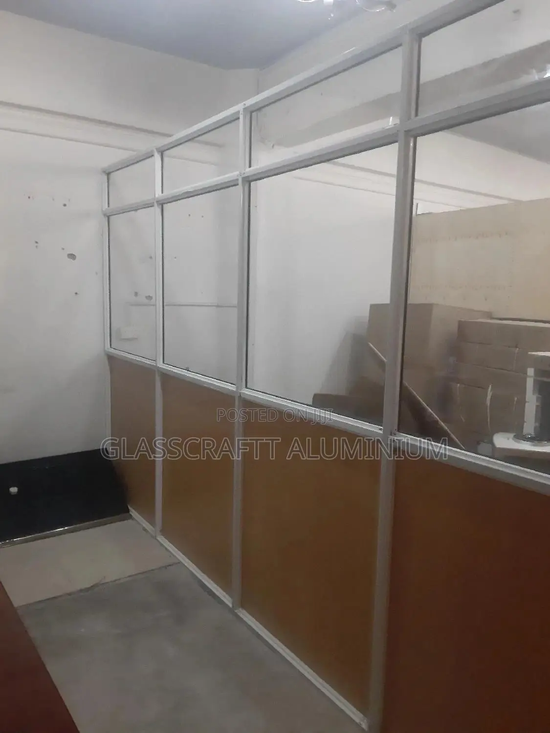 Cherry Board Completes an Aluminium Partition