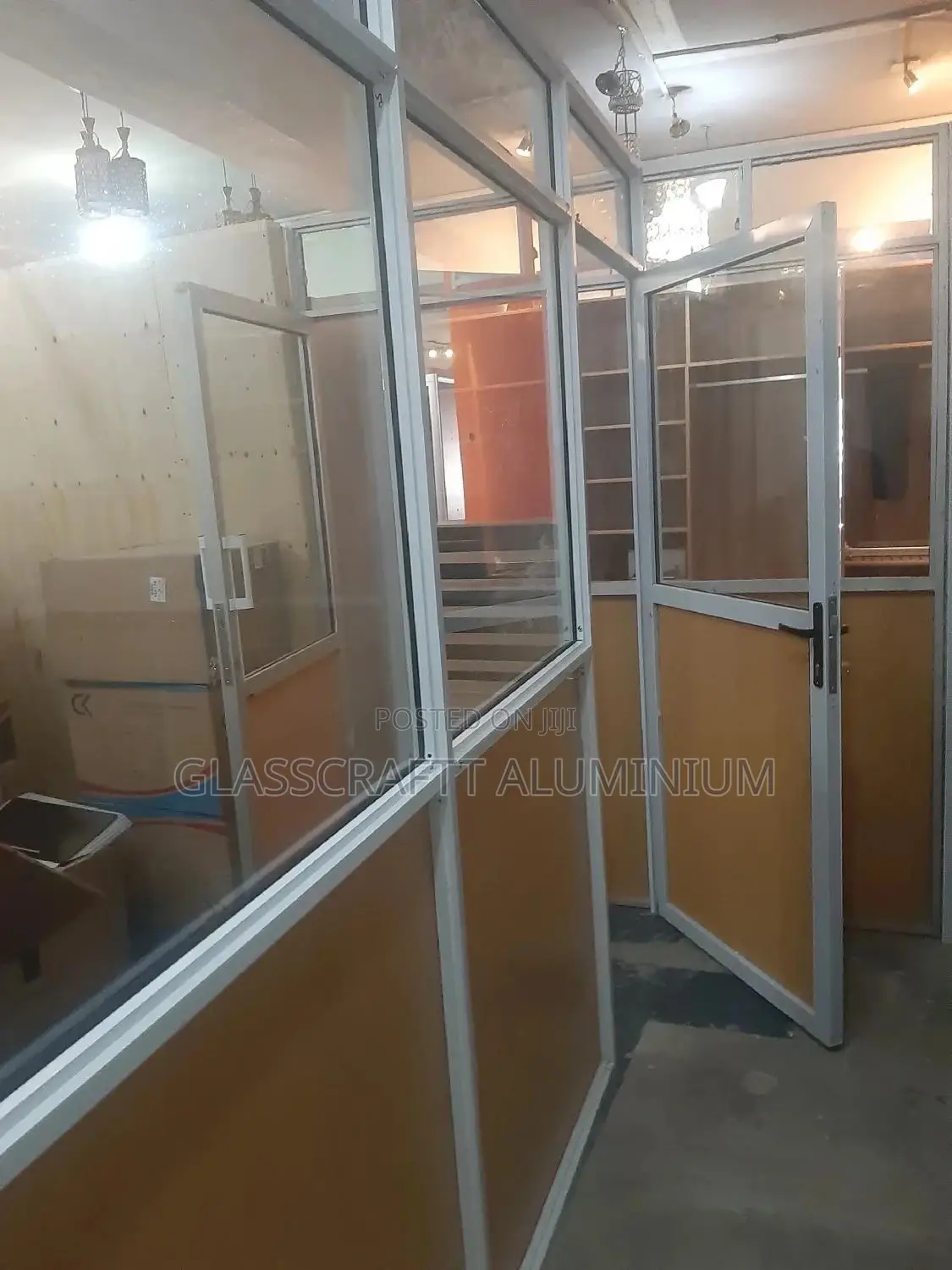 Cherry Board Completes an Aluminium Partition