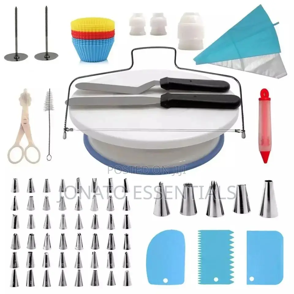 106 Piece Cake Decorating Supplies Kit, Cake Decoration Set