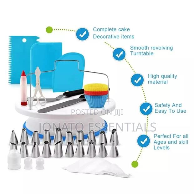 106 Piece Cake Decorating Supplies Kit, Cake Decoration Set - thumbnail 3