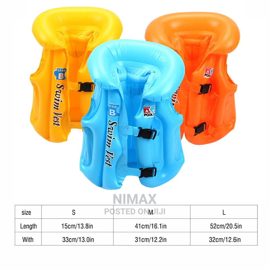 Children Swimming Life Jackets Asstd Colors