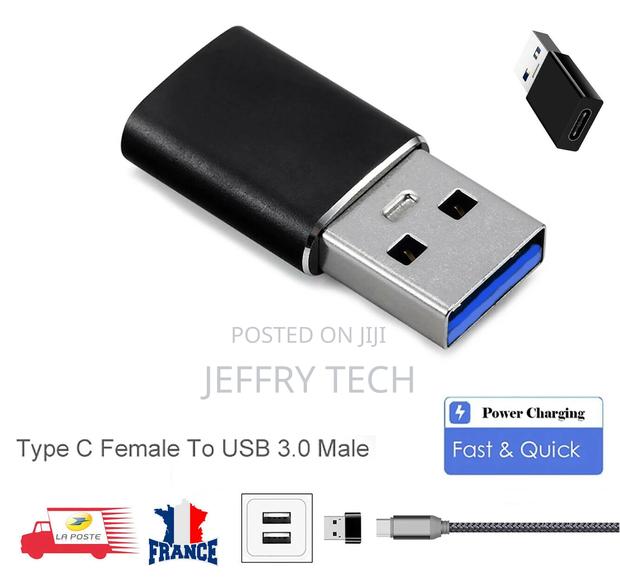 Usb Adapter Female to Usb C Otg Male Type C to Usb A - thumbnail 3