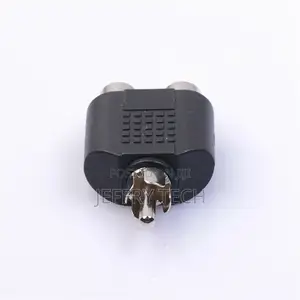 RCA 1 Male Jack to 2 Female Connector Y Splitter Audio Doubl