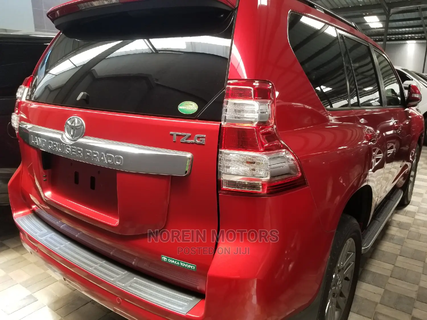 Toyota Land Cruiser Prado 2015 Red
