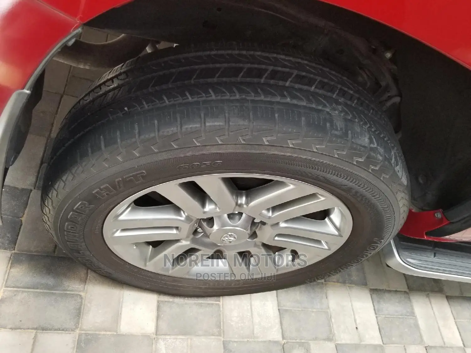 Toyota Land Cruiser Prado 2015 Red