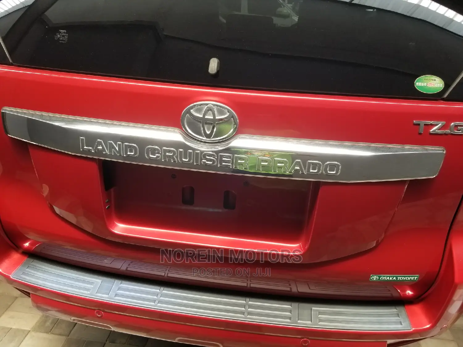 Toyota Land Cruiser Prado 2015 Red