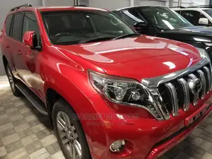 Toyota Land Cruiser Prado 2015 Red