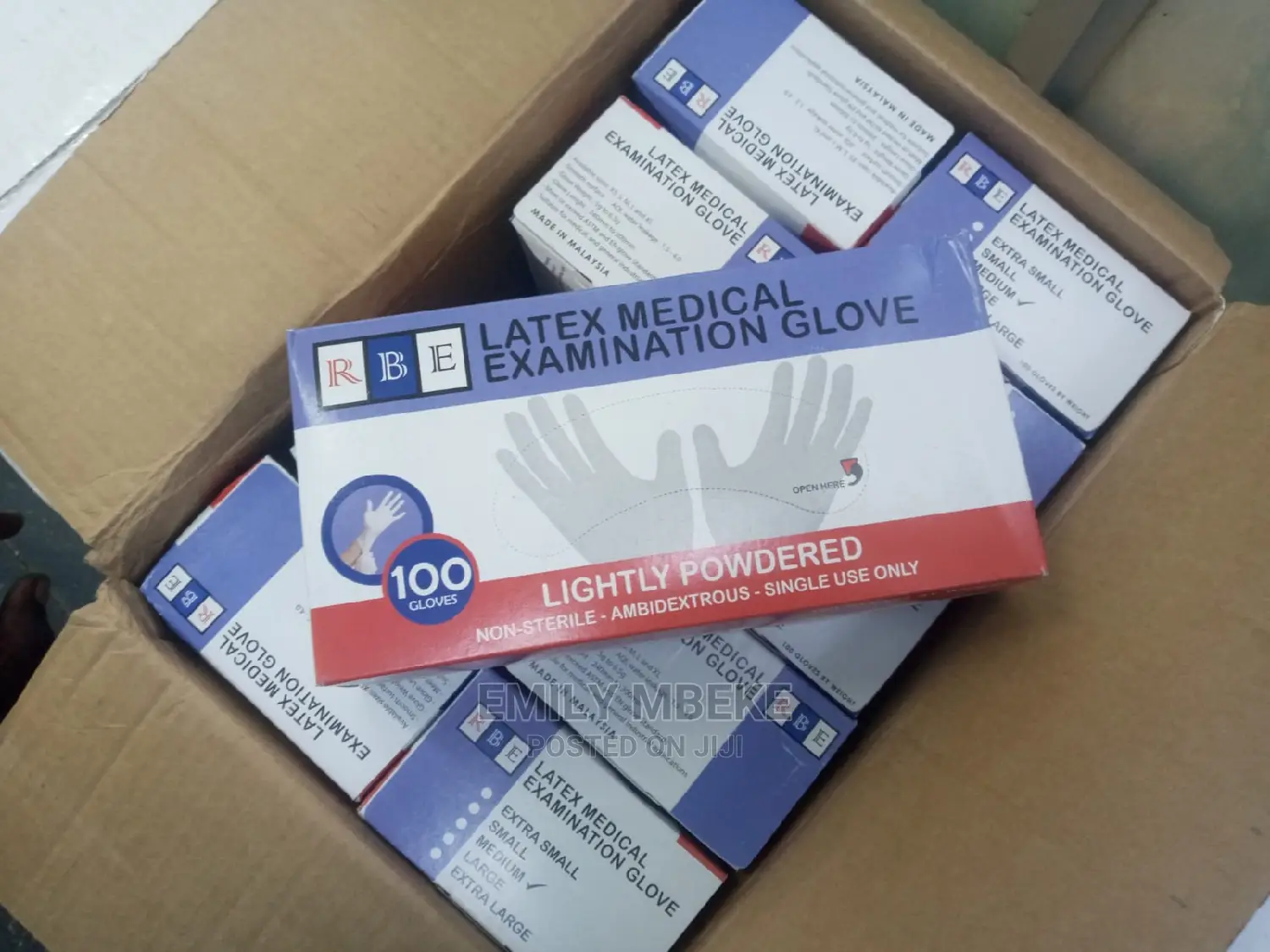 Powdered Latex Gloves