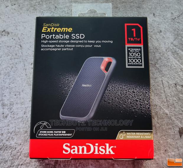 Sandisk Extreme Portable External SSD V2 1TB - SDSSDE61-1T00