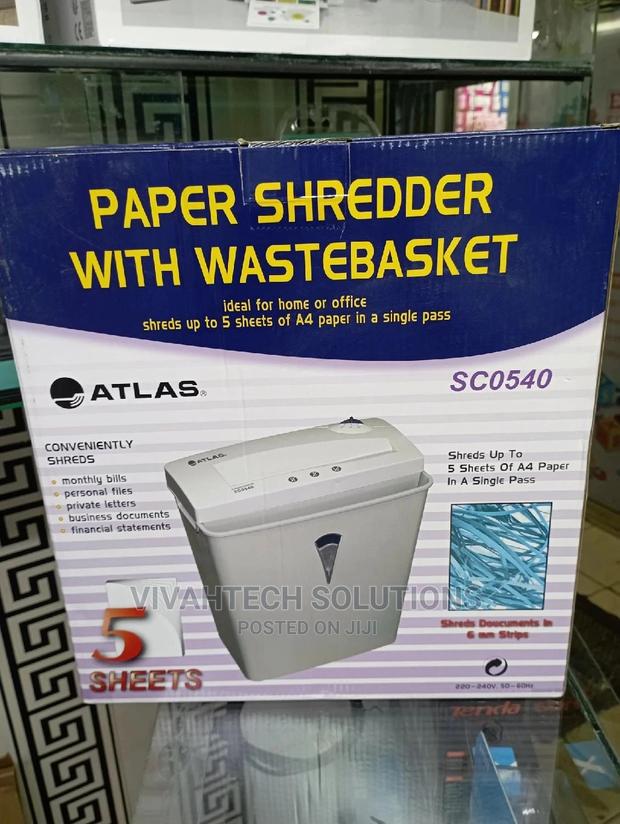 Atlas Paper Shredder Sc0540 5 Sheets