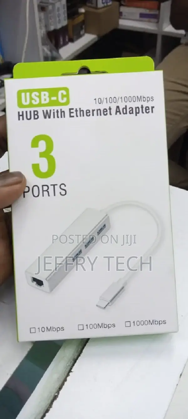 Usb C 3 Port With Ethernet
