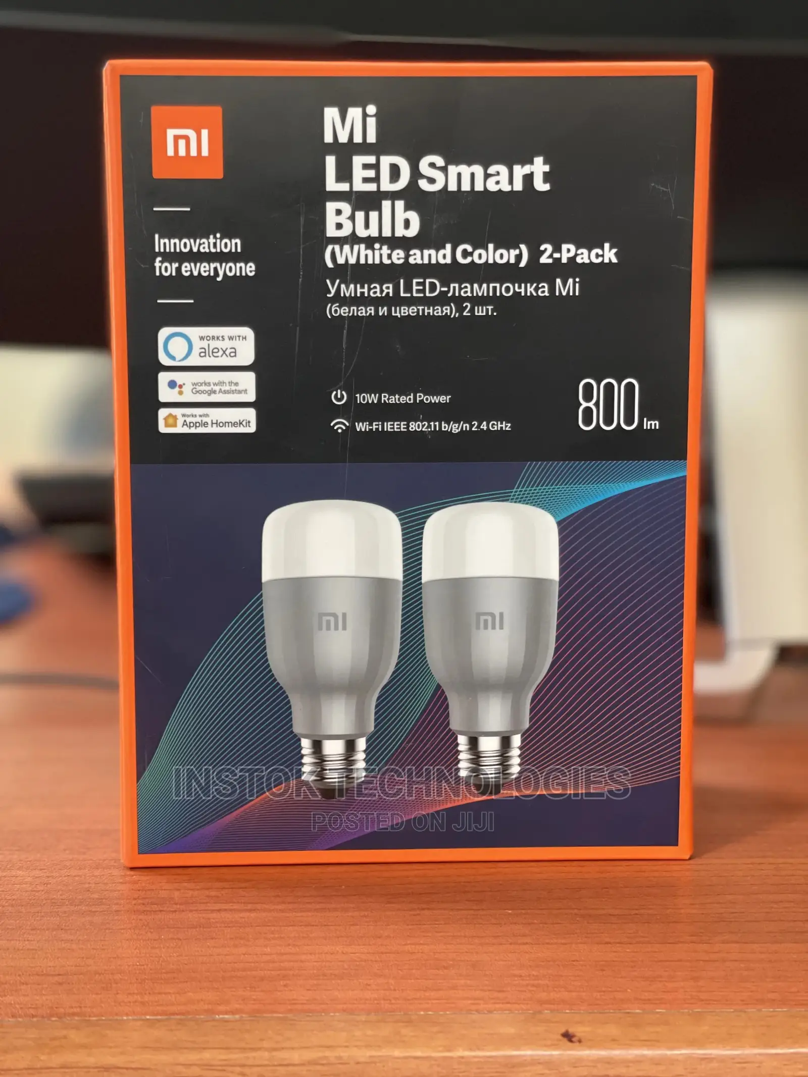 Xiaomi Mi Smart LED Bulb Colorful 800 Lumens 10W E27 -2pack