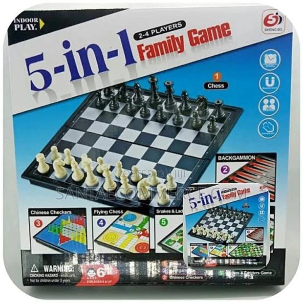 5 in 1 Chess,Flying Chess, Backgammon, Snakes, Ladders - main view