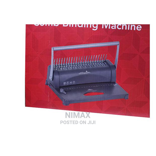 Office Point Comb Spiral Binder Machine - thumbnail 4