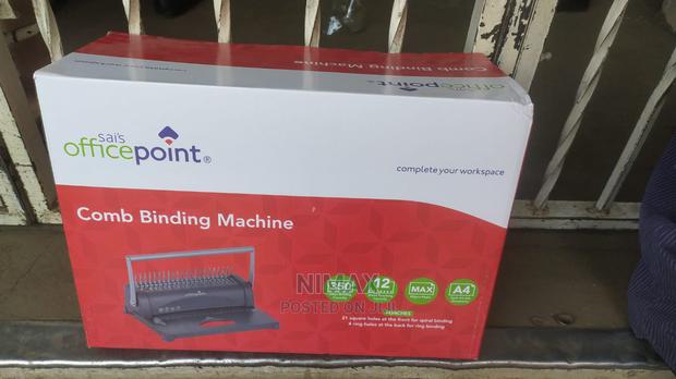 Office Point Comb Spiral Binder Machine - thumbnail 2