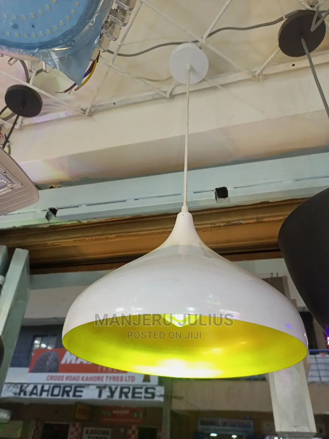 Metallic Pendants Light