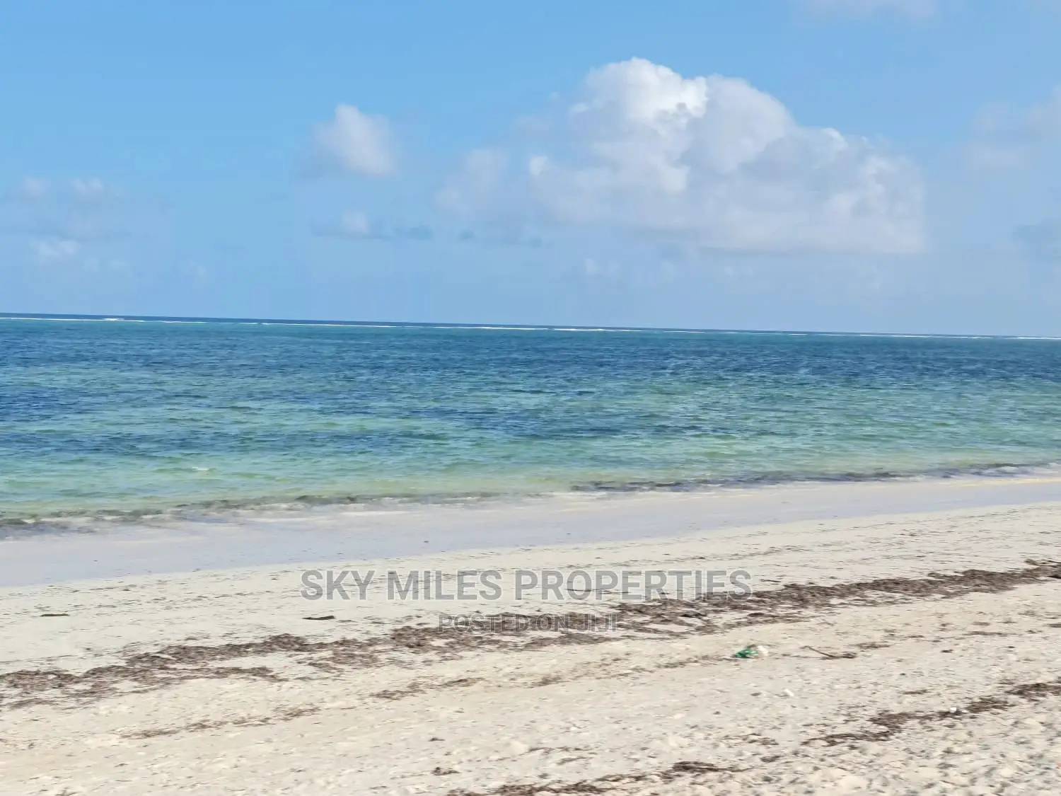 A Parcel of 10 Acres White Sandy Beach on Sale in Kikambala
