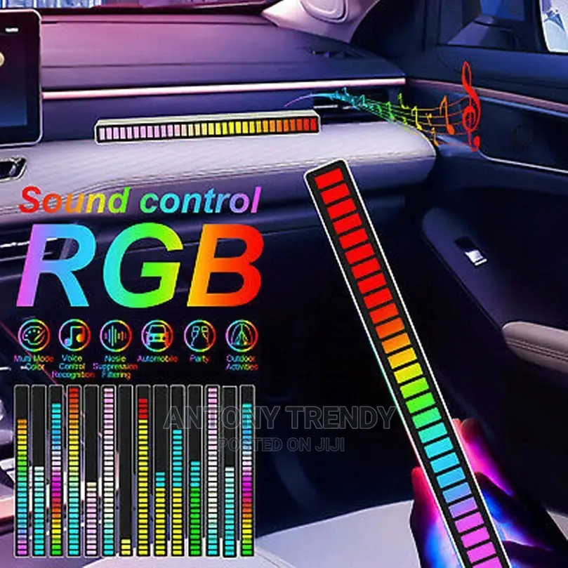 LED Pickup Rhythm Light Strip Sound