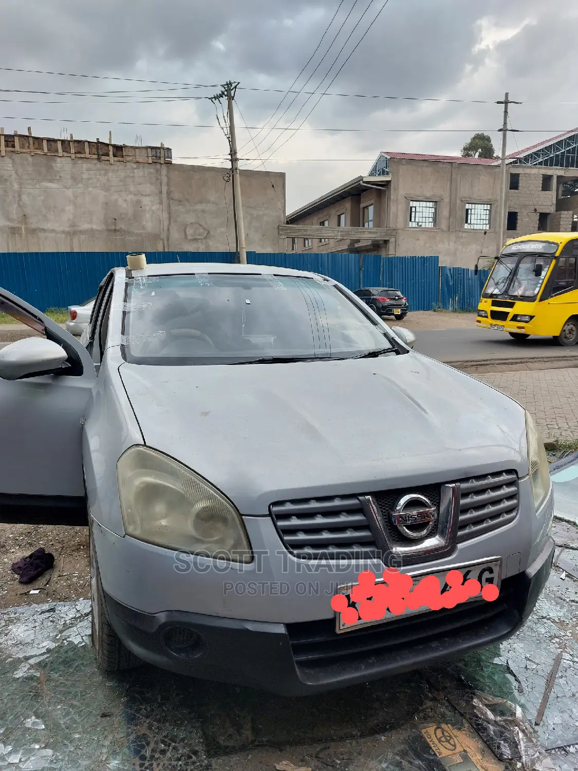 Nissan Dualis 2010 Front Windscreen