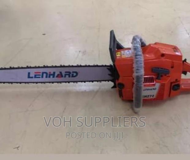 Lenhard Gasoline Chainsaw - main view