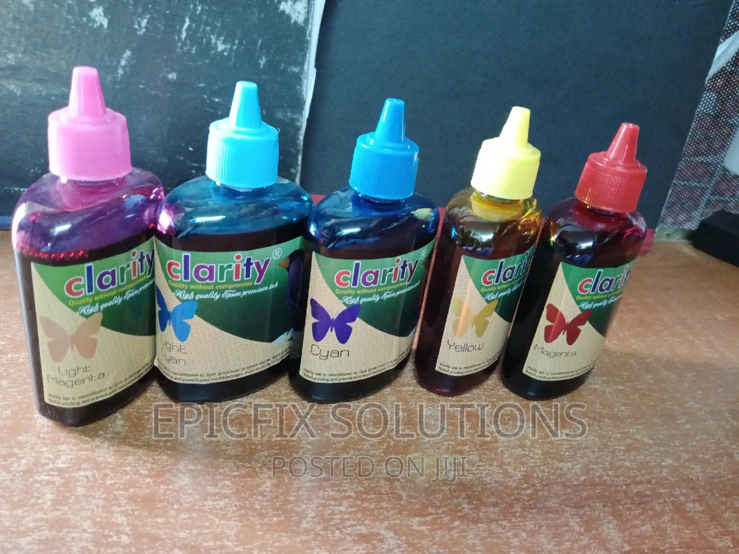 Set of 6 EPSON Ink. CLARITY