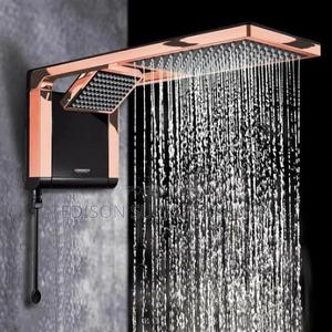 Acqua Duo Rose Gold Lorenzetti Instant Shower Stylish Big - main view