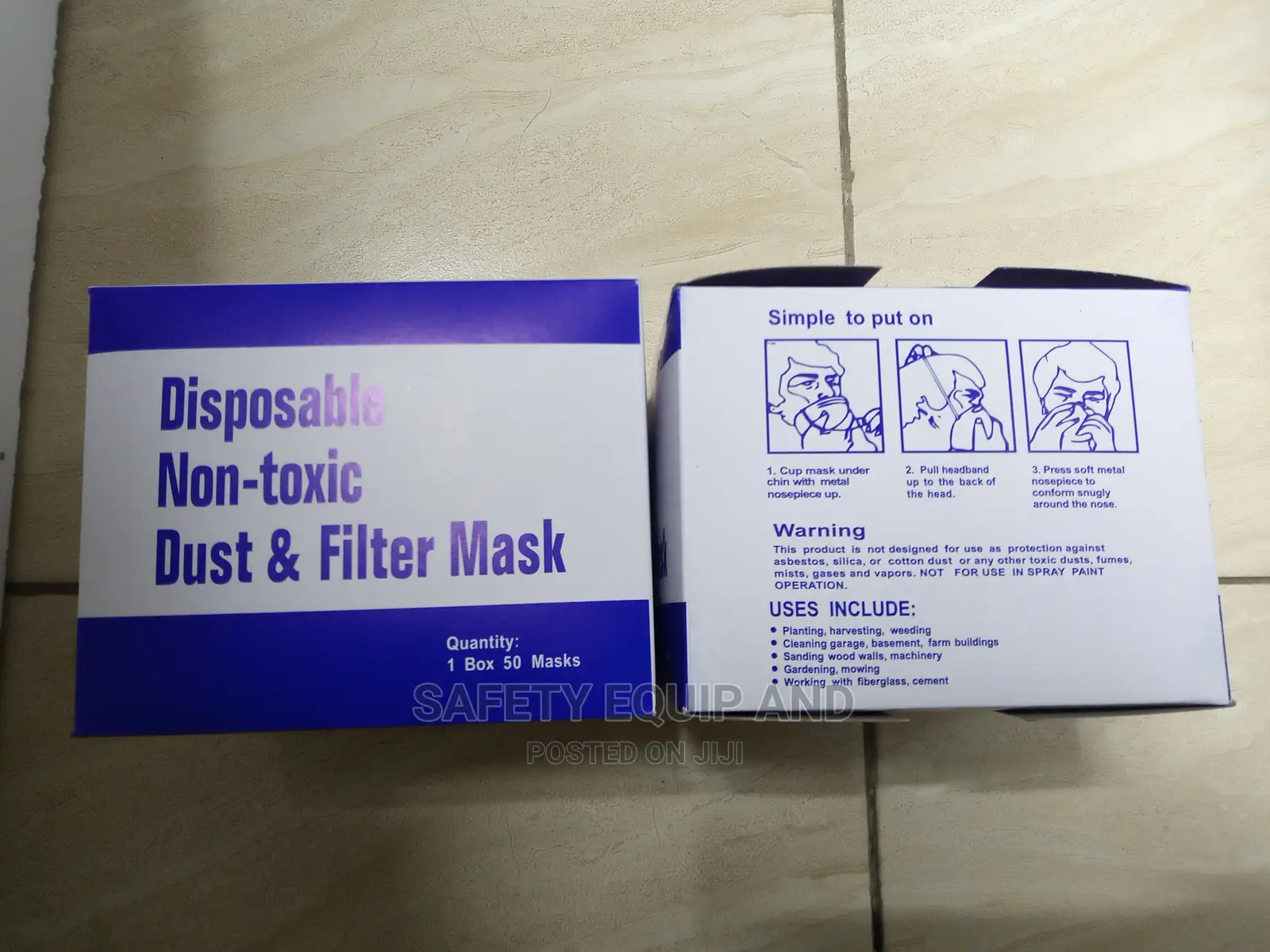 Dust Masks- Packed