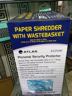 Atlas Shredder 5 Sheets Sc0540