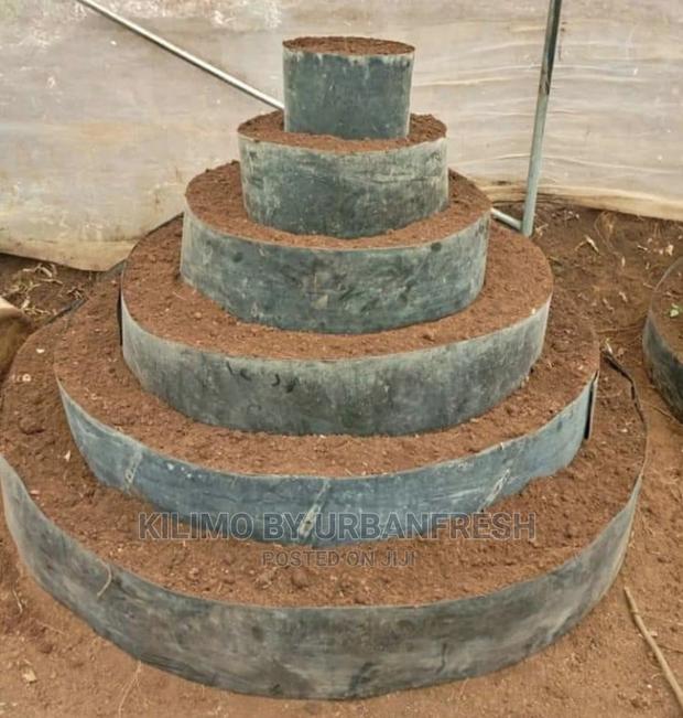 Six Storey Planter. Round (2nd Hand but Strong )