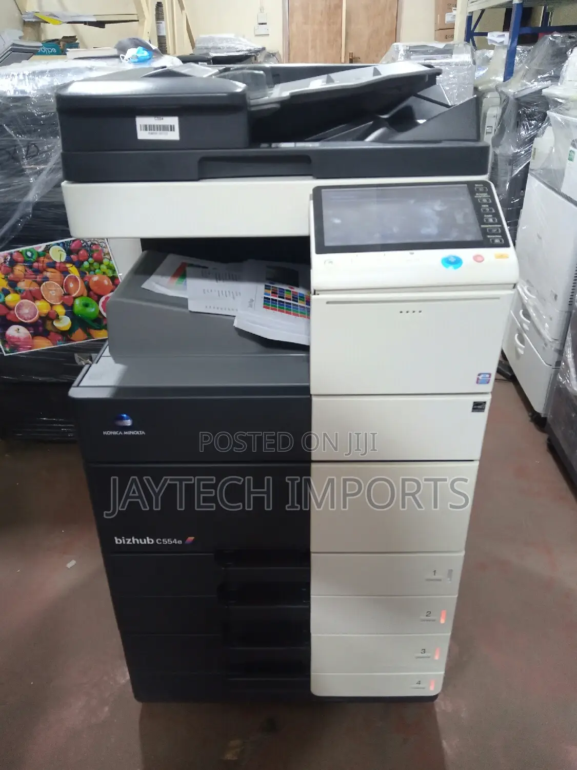 New Arriva Konica Minolta Bizhub C554e Printer