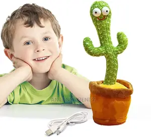 Dancing Singing Talking Cactus Plush Toy for Kindergarten