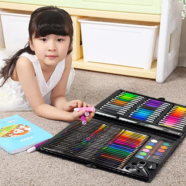 150 PCS Portable Inspiration Creativity Coloring Art Set P