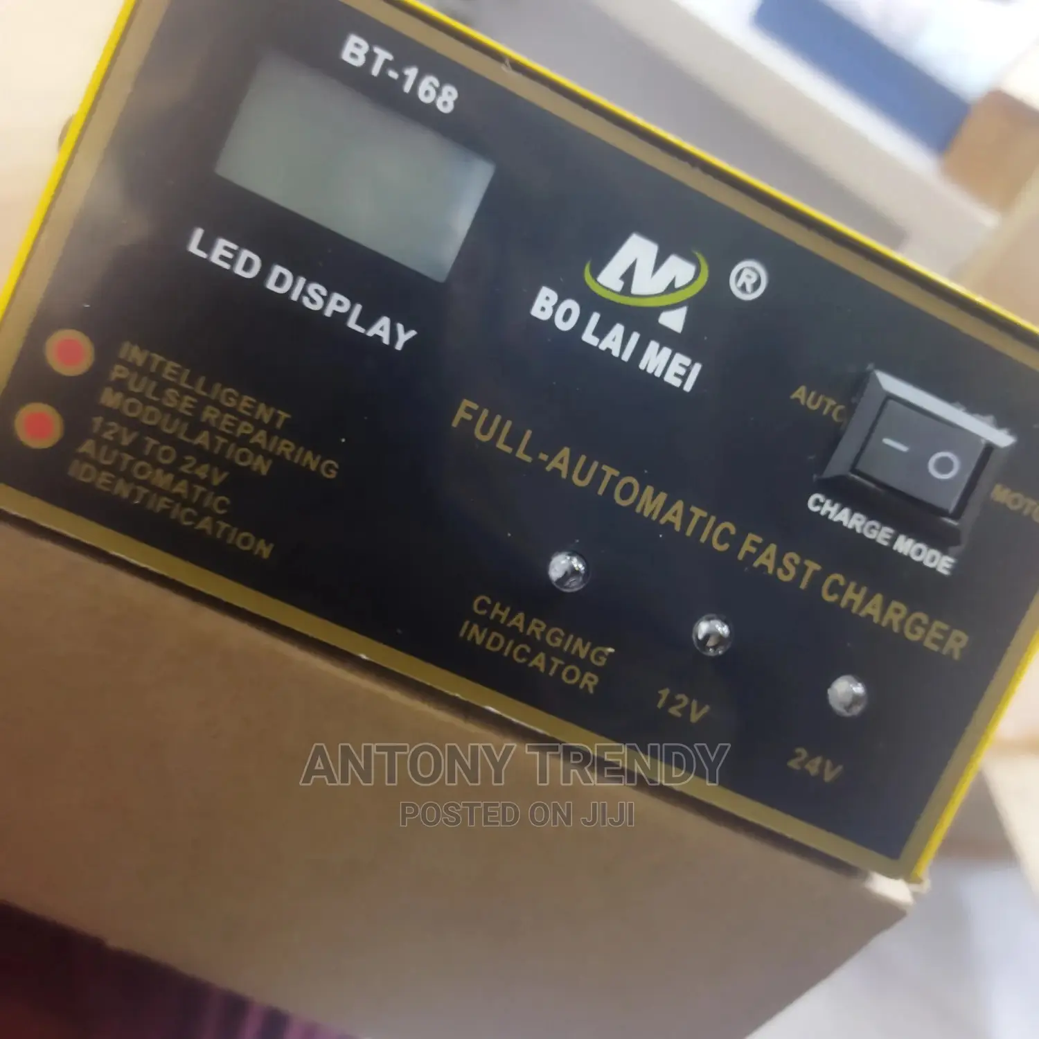 Automatic Battery Charger With Pulse Repair