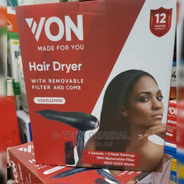 Von Professional Hair Dryer - thumbnail 3
