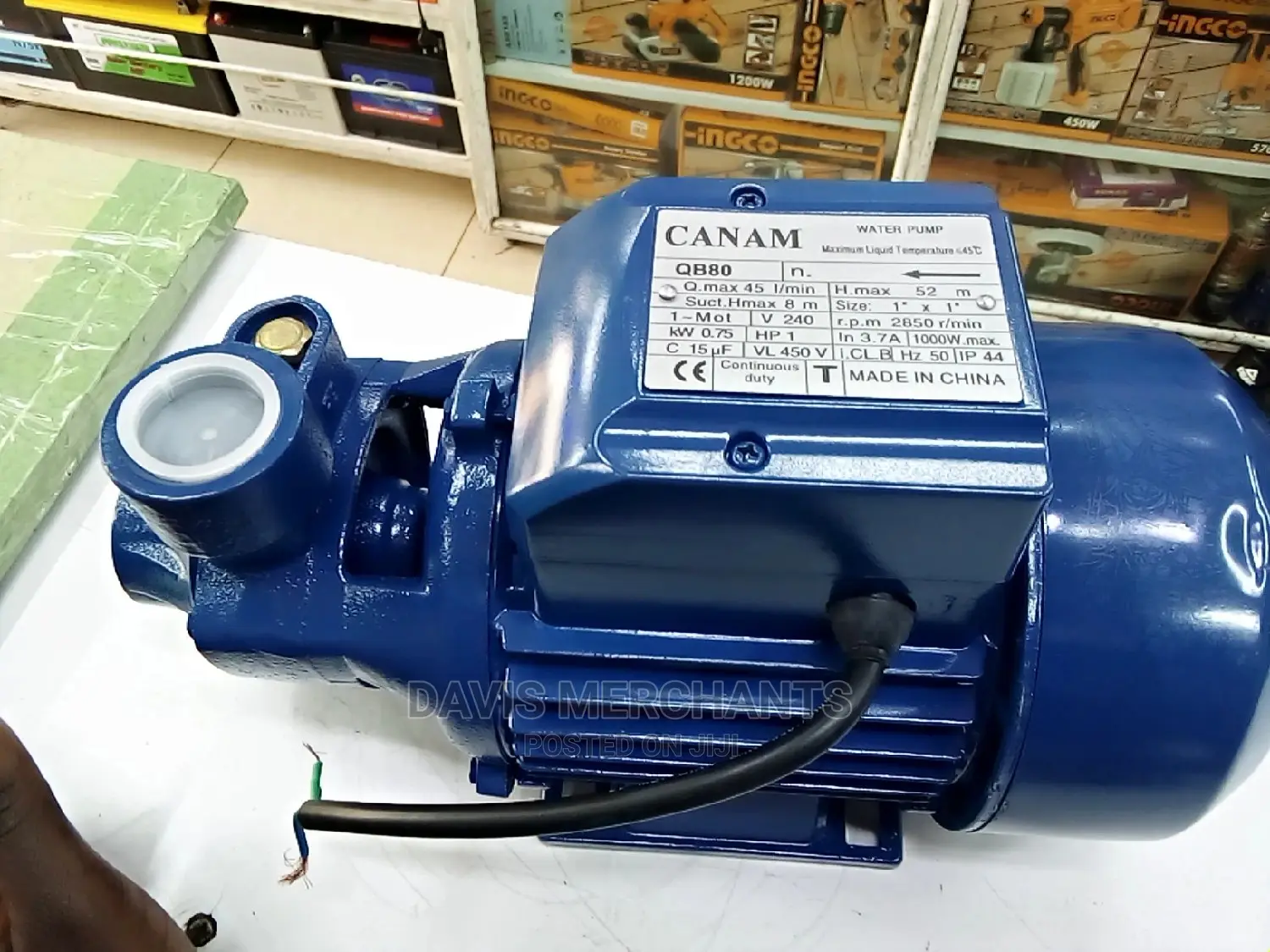 Canam Booster Pump 1hp