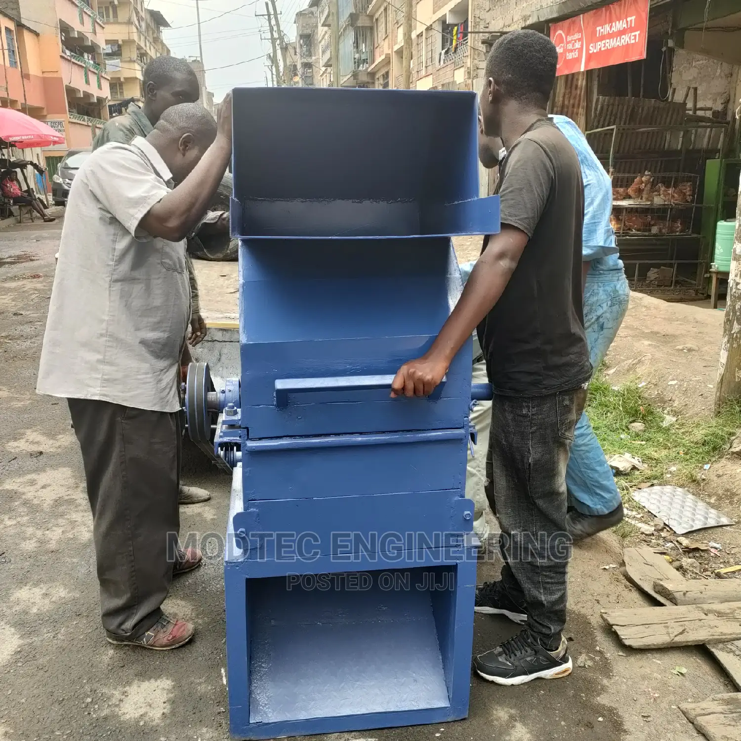 Modtec Engineering Heavy Duty Plastic Crusher Machine