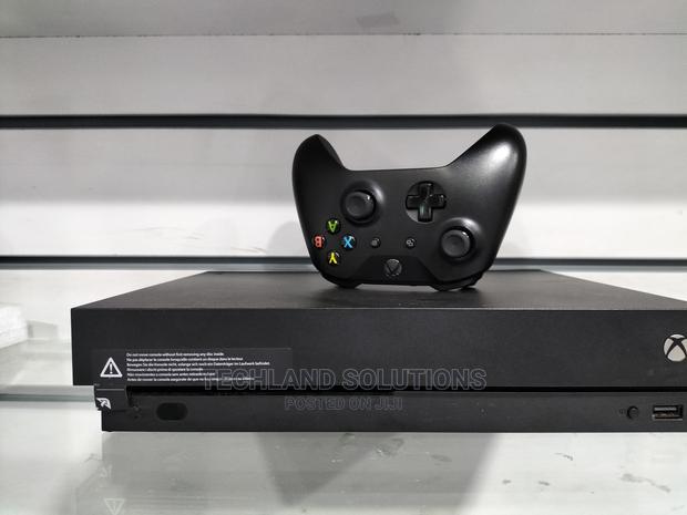 Xbox One X Gaming Console - main view