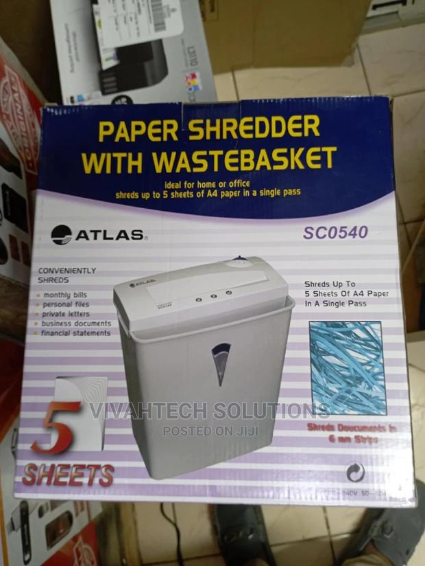 Atlas Sc0540 Paper Shredder 5 Sheets - main view