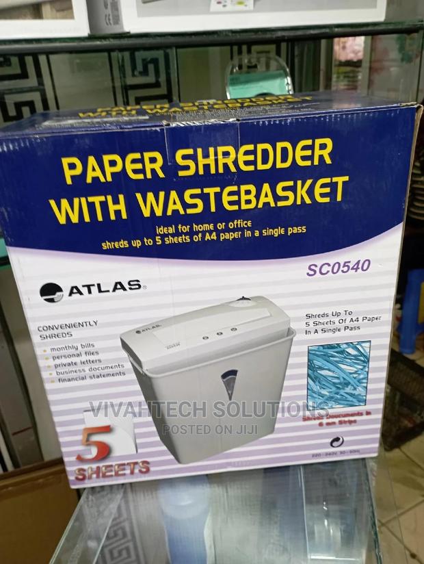 Atlas Sc0540 Paper Shredder 5 Sheets - thumbnail 3