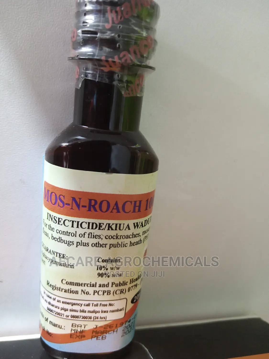 Mos-N-Roach Pesticide 100ec. 20ml