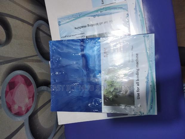 A4 PVC Binding Cover Blue - thumbnail 3