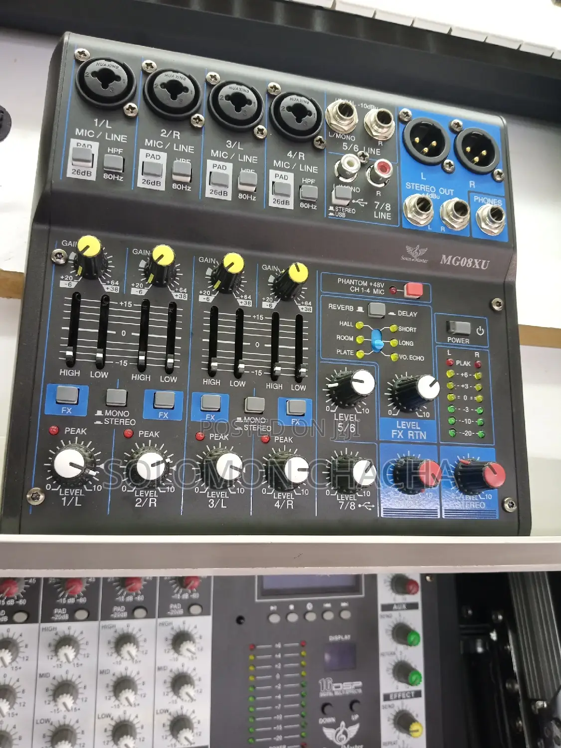 Sound Master 8 Channel Plain Mixer
