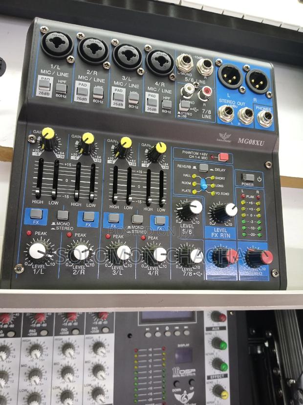 Sound Master 8 Channel Plain Mixer - thumbnail 2