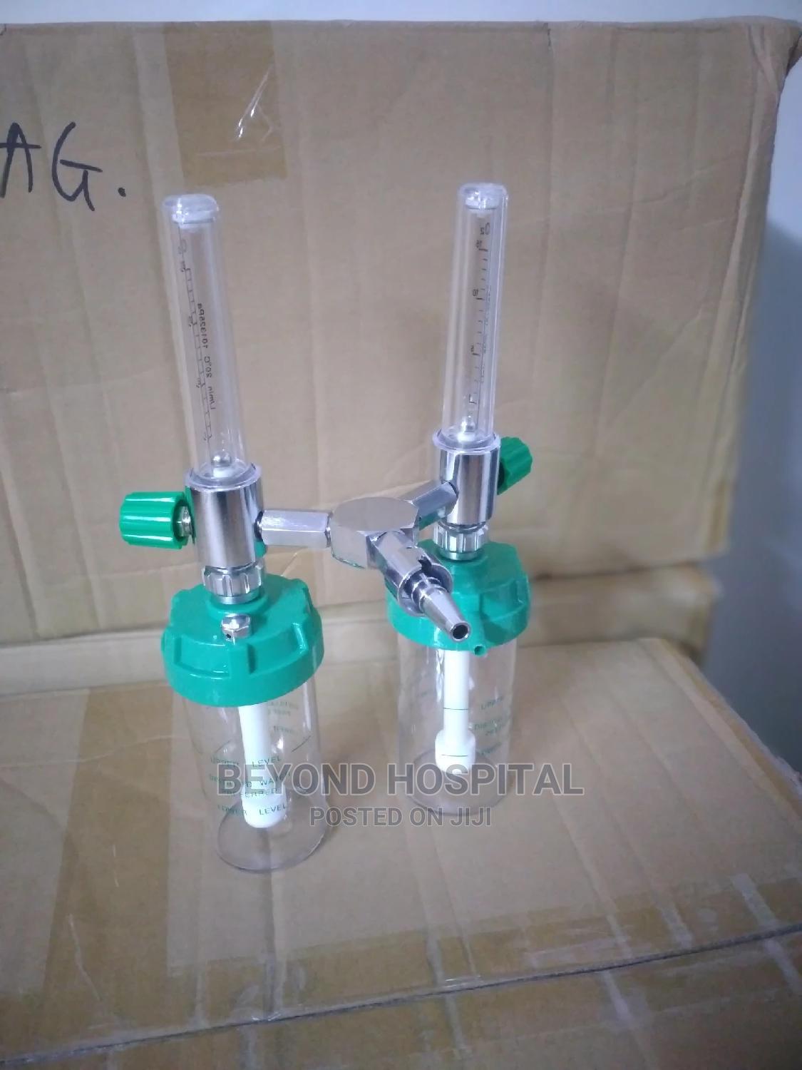 Double Wall Mount Oxygen Flowmeter. in Nairobi Central Medical