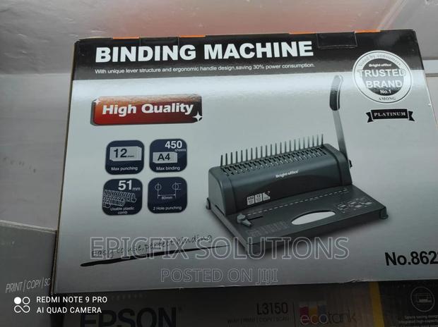 Machine Binders. - main view