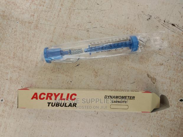 Education Spring Balance Acrylic Tubular Dynamometer - main view