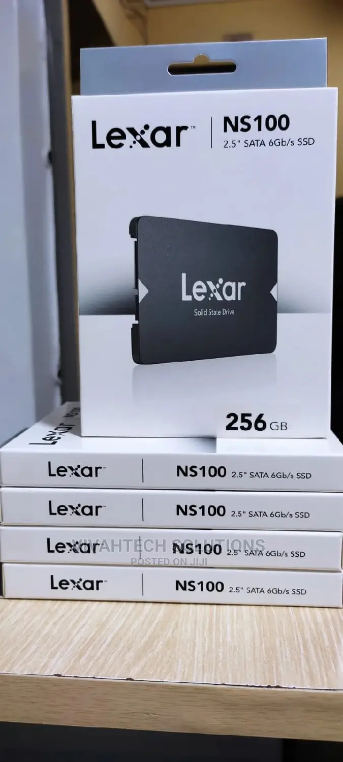 Quality Lexar 2.5” Sata 256gb Internal SSD !